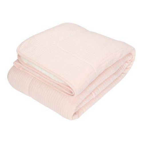 Wiegedecke Pure Soft Pink | Little Dutch