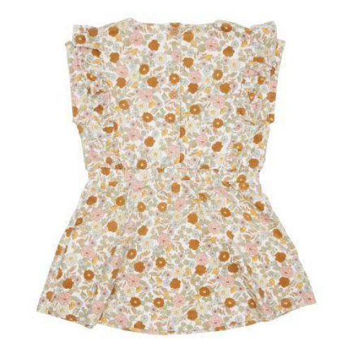 Ärmelloses Kleid Vintage Little Flowers, Größe 62 | Little Dutch