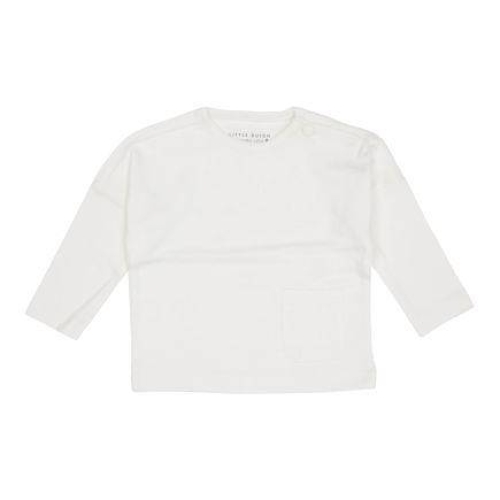 Sweatshirt Vintage Sunny Stripes Soft White, Größe 50/56 | Little Dutch