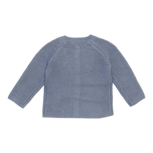 Strickjacke Sailors Bay Blue, Größe 86 | Little Dutch