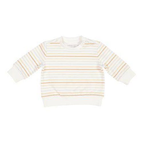 Pullover Vintage Sunny Stripes schmale Streifen, Größe 50/56 | Little Dutch