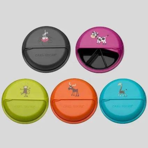 Lunchbox BentoDISC™ mit 5 Fächern, lila I Carl Oscar