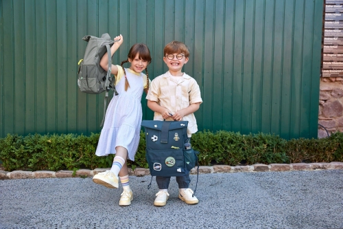 Rucksack Rolltop, navy blau | Lässig