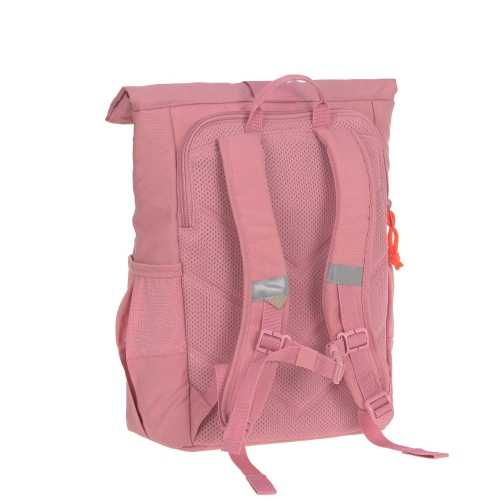 Rucksack Rolltop, pink  | Lässig