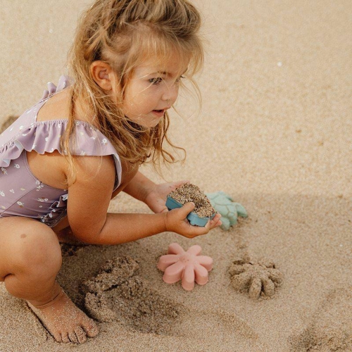Sandkasten-Spielzeug 3-teilig, Flowers & Butterflies | Little Dutch