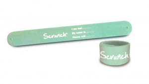 Strandarmband Silikon, mint | Scrunch