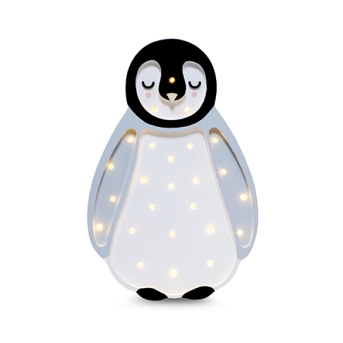 Lampe Baby Pinguin, hellgrau | Little Lights