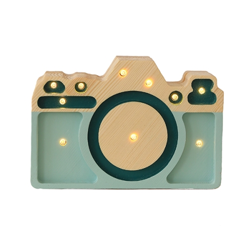 Lampe Kamera mini, retro blau | Little Lights