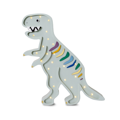 Lampe Dino T-Rex, khaki pastell | Little Lights