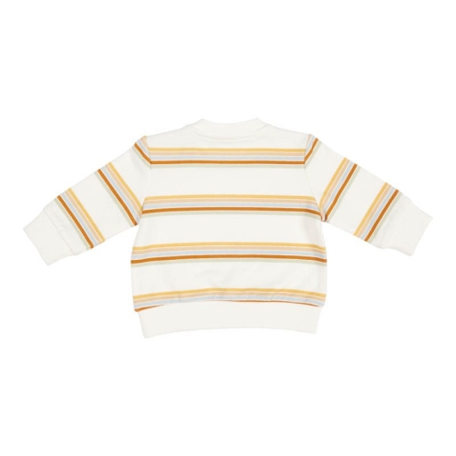 Pullover Vintage Sunny Stripes dicke Streifen, Größe 86 | Little Dutch