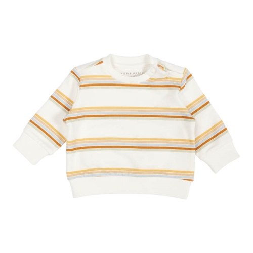 Pullover Vintage Sunny Stripes dicke Streifen, Größe 50/56 | Little Dutch