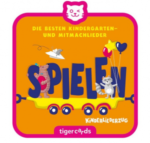 Tigercard Die besten Kindergarten und Mitmachlieder - Spielen | Tigermedia