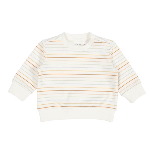 Pullover Vintage Sunny Stripes schmale Streifen, Größe 62 | Little Dutch