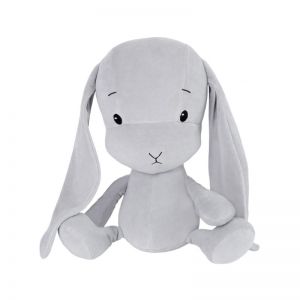 Kuscheltier Hase 20 cm, grau / Ohren grau | Effiki