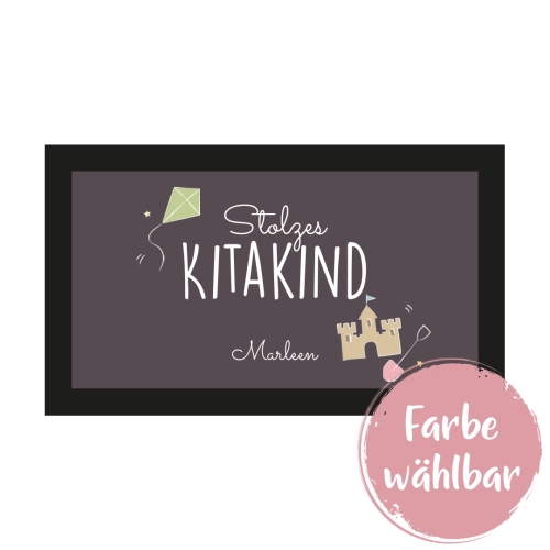 Fußmatte S - Kitakind | Schmatzepuffer