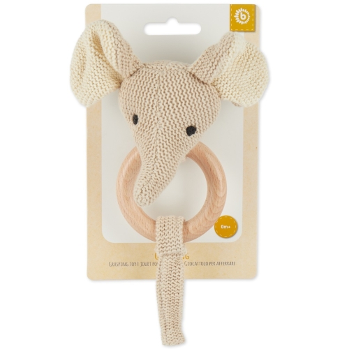 Greifling Elefant mit Rassel | Bieco