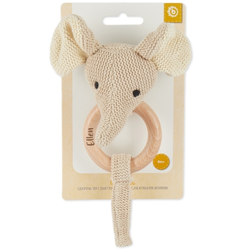 Greifling Elefant mit Rassel | Bieco