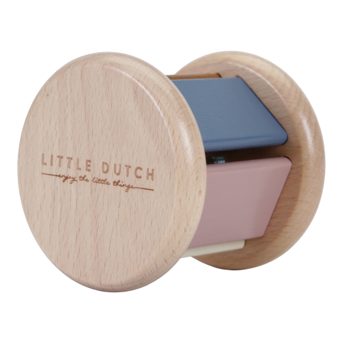 Rassel-Greifling Vintage Holz | Little Dutch