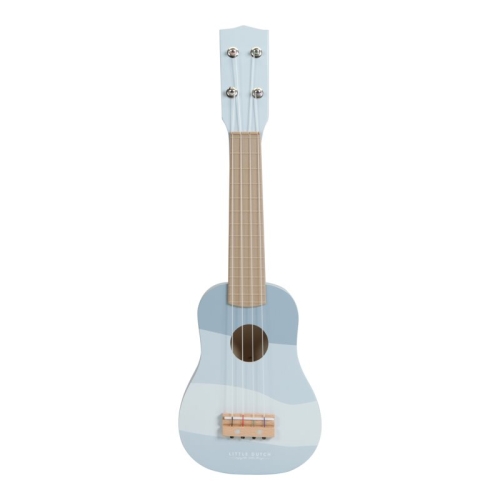 Gitarre Essentials Holz, blau | Little Dutch