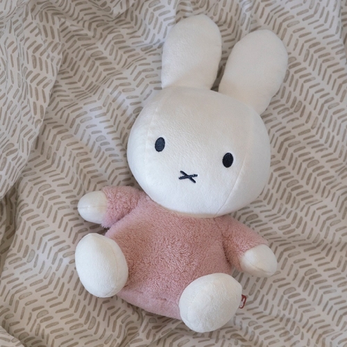 Kuscheltier Hase Fluffy 35 cm, pink | Miffy x Tiamo