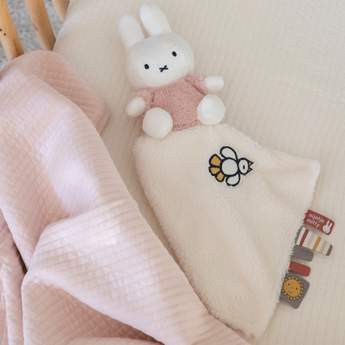 Schnuffeltuch Fluffy pink | Miffy x Tiamo