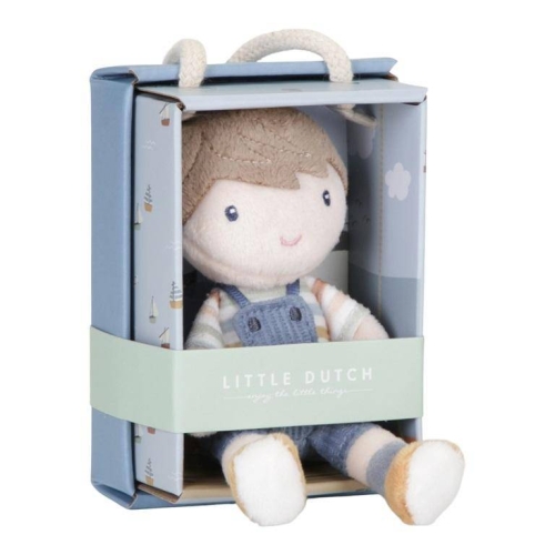 Kuschelpuppe Jim 10 cm | Little Dutch