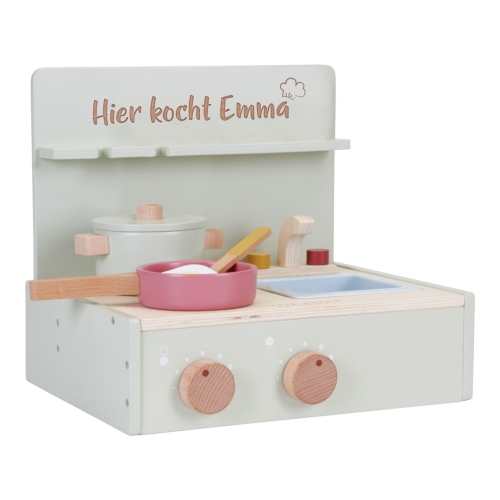 Spielküche mini Holz mint | Little Dutch