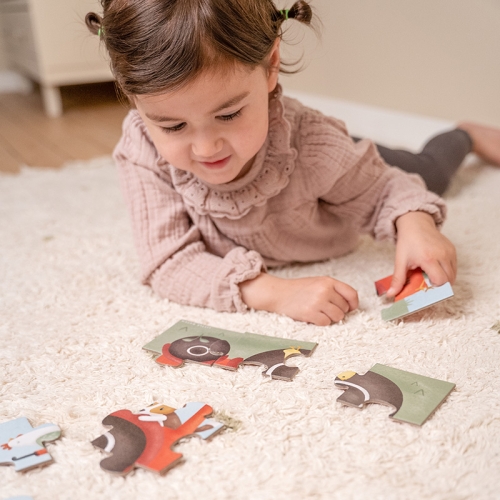 4 in 1 Puzzle-Set Little Farm | Little Dutch