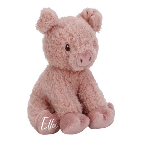 Kuscheltier Schwein 25 cm Little Farm | Little Dutch