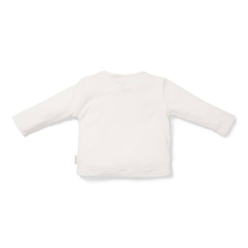 Langarmshirt Baby Bunny, Weiß, Größe 104 | Little Dutch