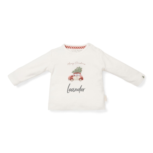 Langarmshirt Weihnachten, Größe 74 | Little Dutch