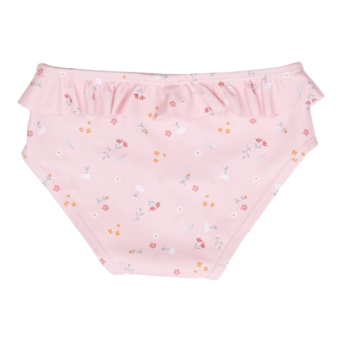 Badehose mit Rüschen, Little Pink Flowers, Größe 86/92 | Little Dutch