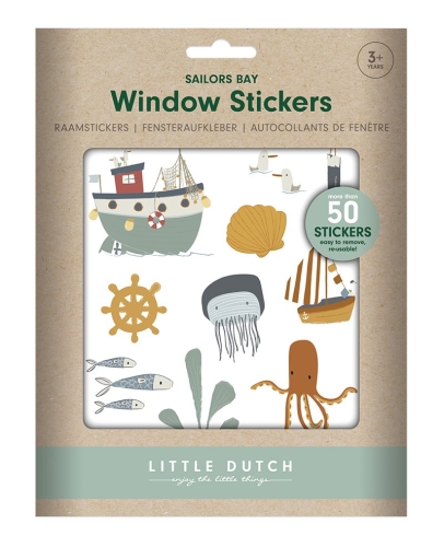 Little Dutch Fenstersticker - Sailors Bay