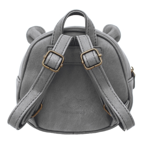 Rucksack Nilpferd Albert klein, grau | Little Who