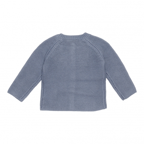 Strickjacke Sailors Bay Blue, Größe 68 | Little Dutch