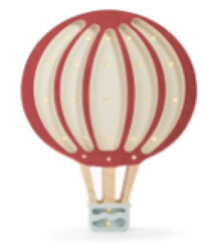 Lampe Heißluftballon, maroon | Little Lights