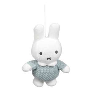 Musik-Mobile Miffy Strick, grün | Tiamo