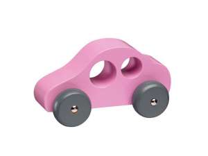 Holz-Autos 3er Set, rosa | KidsConcept