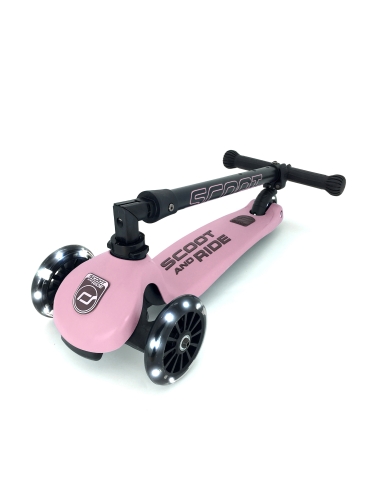 Roller Highwaykick 3 LED, Rose | Scoot and Ride