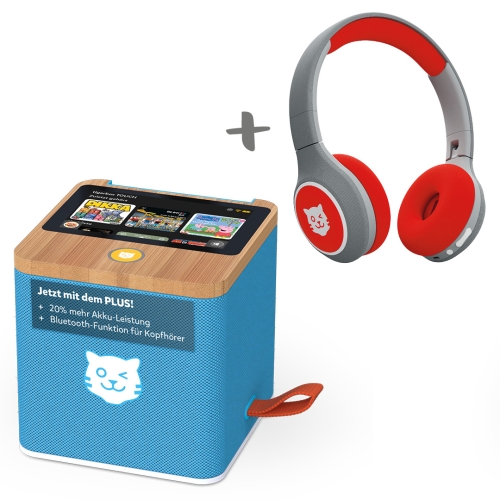 tigerbox touch plus tigerbuddies Set - blau | Tigermedia "personalisierbar"