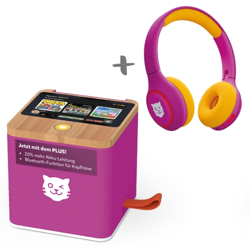 tigerbox touch plus tigerbuddies Set - pink | Tigermedia "personalisierbar"