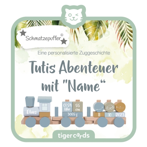 tigercard für Tigerbox Touch "Tutis Abenteuer" | personalisiert