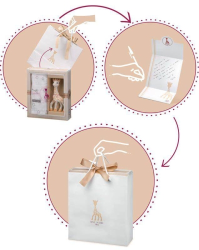 Sophiesticated Geschenk-Set Stoffrassel | Sophie la girafe®