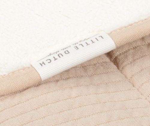 Kinderbettdecke Pure Beige | Little Dutch