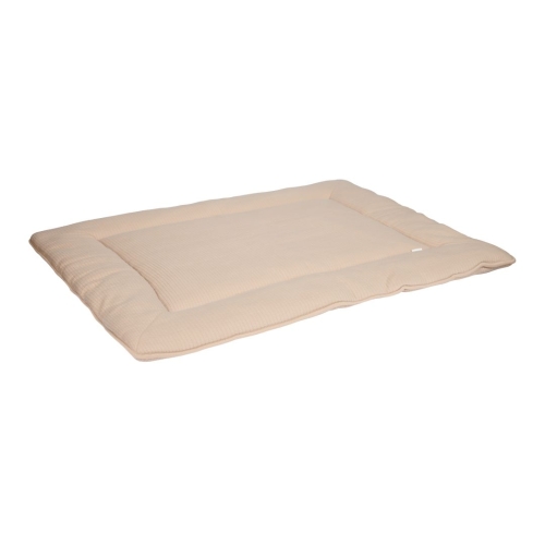 Laufgittereinlage 80 x 100 Pure Beige | Little Dutch