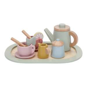 Teeservice - Spring Flowers Holz- | Little Dutch