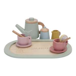 Teeservice - Spring Flowers Holz- | Little Dutch