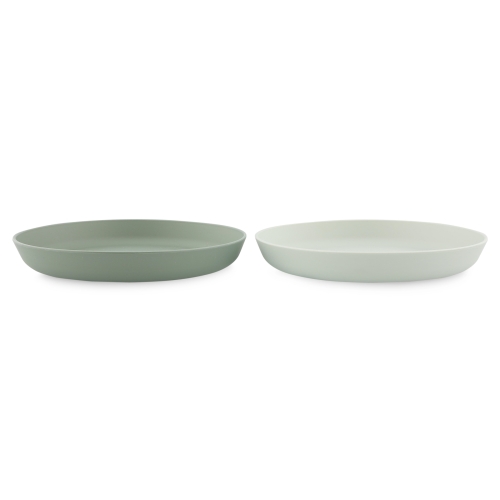 Kinder-Teller PLA 2er Set - Olive | Trixie