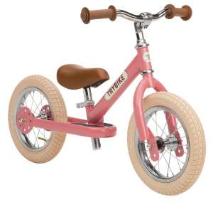 Dreirad 2 in 1 Steel Vintage pink | Trybike