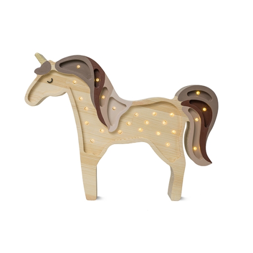 Lampe Einhorn, cappuccino  | Little Lights